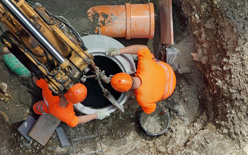 assainissement canalisation Sourdun